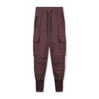 Nuevos Pantalones De Cargo Para Hombre 2024 Multi-Bolsillos Estilo Safari Fitness Y Deporte Pantalones Casuales De Cintura Media - details 5