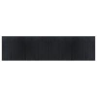 vidaXL Alfombra rectangular bambú 100x400 cm Color Negro,  Natural,  Marrón y mas Alfombras de área  Alfombra de Piso para Sala de Estar Dormitorio Habitación Salón - details 2
