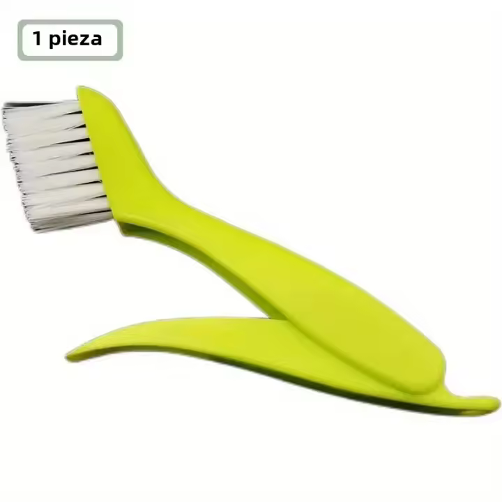 Cepillo De Rincón 1 Para Limpieza De Pantallas Y Esquinas Muebles Cepillo Para Fosas De Puertas Y Ventanas De Baño Material Plástico - 1