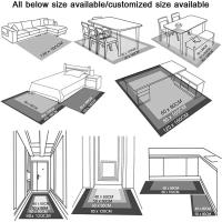 VIKAMA Alfombra Pequeña Decorativa Para El Hogar De Diatomeas Absorbente Antideslizante Para Baño Entrada Cocina Material PVC Resistente Al Desvanecimiento Lavable - details 24