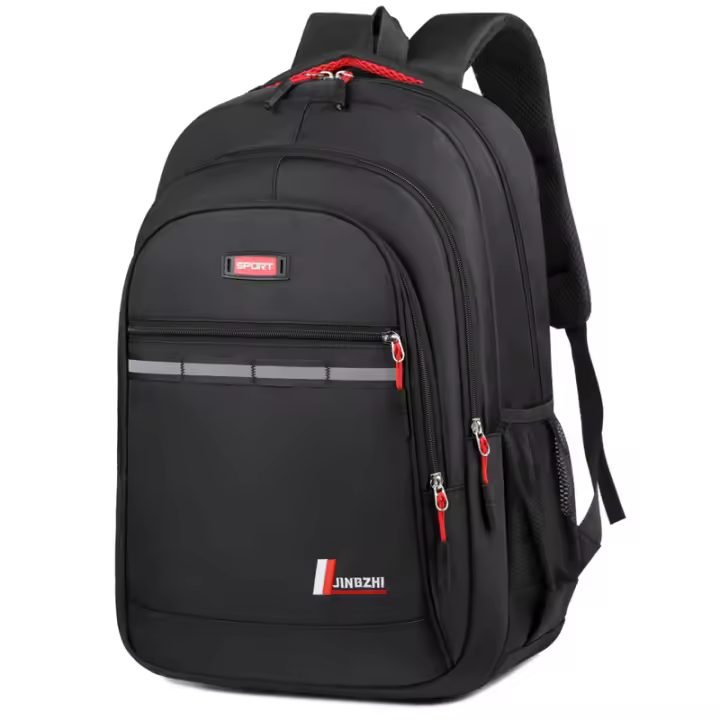 Mochila De Viaje Unisex Gran Capacidad Para Computadora De 16 Pulgadas Mochila De Comercio Casual Con Manija Suave Y Cierre De Cremallera - 1
