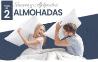 HOMESOL®  ALMOHADA FIBRA,  Siliconada, Ligera, Antialérgica, Confortable, Tacto Seda, Lavable - details 0