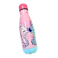 Stitch & Angel Botella Agua de Acero Inoxidable 500ml Lilo & Stitch Color Rosa - details 0