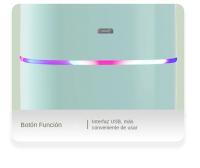 Humidificador De Escritorio Dual USB Pequeño Con Gran Volumen De Niebla Para El Hogar Y Coche Silencioso Y Portátil - details 16