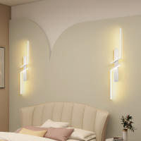 Lámpara De Pared LED Minimalista Moderna En Blanco Y Negro Para Decoración Interior Iluminación Dual Para Sala De Estar Y Dormitorio - details 14