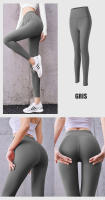 Pack Ahorro 6 piezas FREES COPES Leggings de Yoga, Pantalones de Yoga de Cintura Alta para Mujer, para Ejercicio Fitness Gimnasio, Ropa Deportiva para Yoga-Negro+Azul+Rosa+Verde+Gris+Morado novedad A - details 14