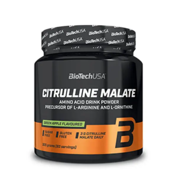 Biotech USA Citrulline Malate sabor Green Apple - 300 gr - 1