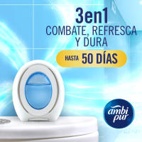 Ambi Pur |  Eliminación Y Prevención Continua De Malos Olores En El Cuarto De Baño Nubes De Algodón  8 unidades - details 0