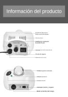 Máquina De Uñas Profesional 35000RPM Para Manicura Con Punta De Tajo Herramienta De Pulido De Uñas Y Pedicura Electrónica - details 6