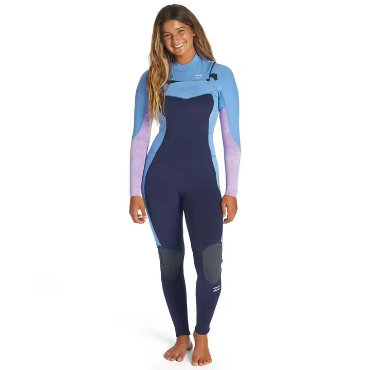 Billabong Traje De Neopreno De Manga Larga Y Cremallera Pectoral 43 Synergy - 1