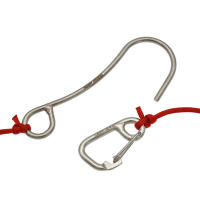 Gancho De Drift De Reefs En Acero Inoxidable 316 Con Correa De Cordón Tejido Para Escuba Diving Accesorio Para Piscina Al Aire Libre - details 12