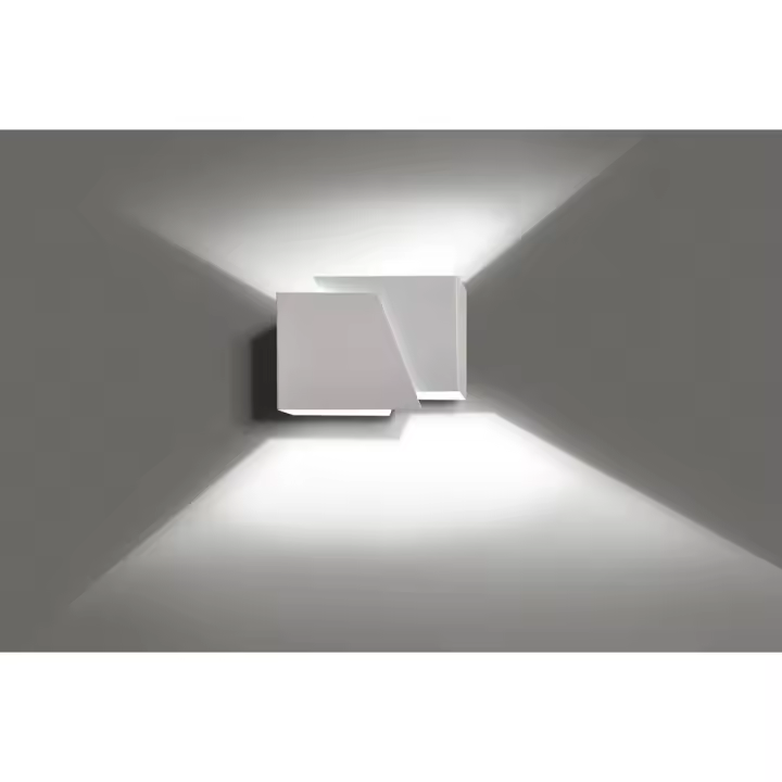 Lámpara de Pared Frost, Arce, Blanco, 17x13x13 cm - 1