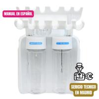 Máquina de Cuidado de la Piel de Oxígeno Hidrogeno Dispositivo de Hidrafacial 7-en-1 Radiofrecuencia Ultrasonido Mascara LED Hidrofacial Estetica Profesional Belleza para la cara Mistik Beauty Madrid - details 3