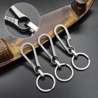 Llavero De Aleación De Titanio Con Hebilla EDC Herramienta Exterior Regalo Para Hombre Accesorios De Coche Llavero Colgante Pendant - details 1