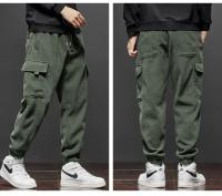 Pantalones Casuales Para Hombre Con Cintura Elástica Estilo Jogging De Primavera Y Otoño Pantalones Harem Estirables Con Cordón Moda Masculina Ropa Deportiva - details 11