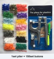 Kit De Botones De Resina Plástica T5 Con Herramienta De Presión De Botones Y Clip De Cierre Rápido Para DIY Costura - details 8