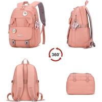 School Bag for Girls, Waterproof Backpack with Laptop Compartment & Anti-Theft Casual Daypack Negro - details 0