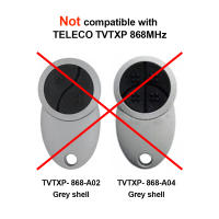 Control Remoto De Puerta De Garaje TELECO TXP-433-A02 Compatible Con TXP-433-A01 TXP-433-A04 433.92MHz Clavefob Para Puertas - details 2