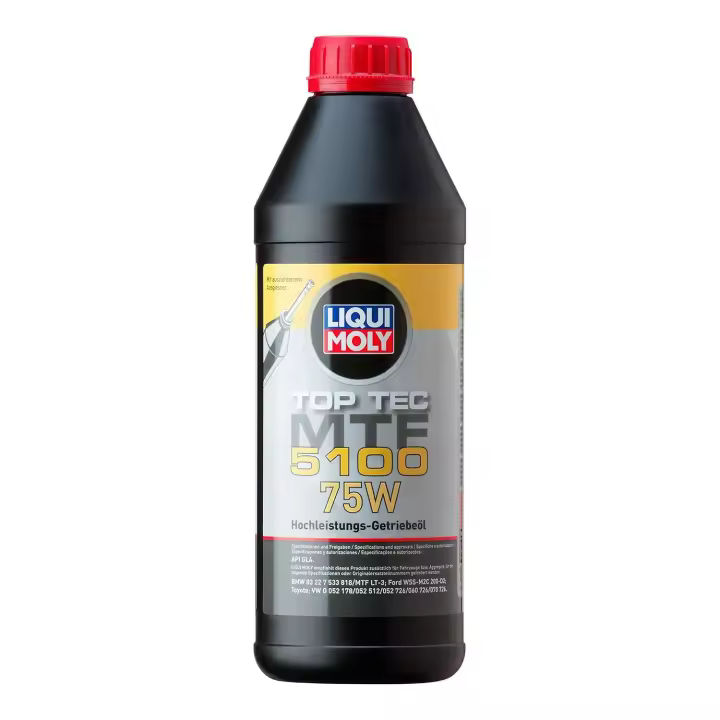 LIQUI MOLY Top Tec MTF 5100 75W | 1 L | Aceite de engranajes | Aceite hidráulico - 1