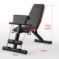 Banco De Abdominales, Ajustable, Multifuncional Para Músculos, Gimnasio En Casa - details 3