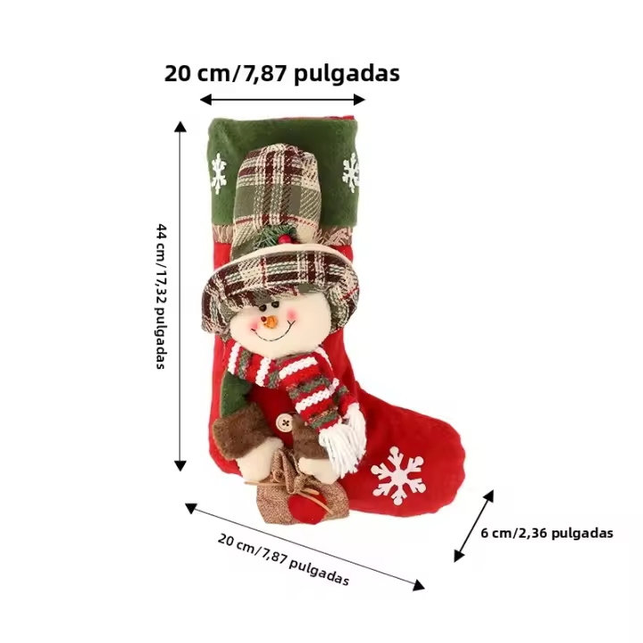1pc Navidad Calzoncillos De 18 Pulgadas Para Escaleras Y Chimeneas Decoraciones Colgantes Para El Hogar Y Fiestas Navideñas - 1