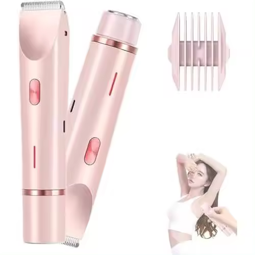 Afeitadora Glow Aura para mujer, afeitadora Glow Aura, 2025 Glow Razor Aura Electric (rosa) - 1