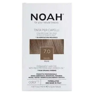 Noah Tinte Capilar Rubio 7.0 140Ml - 1