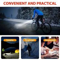 Luz De Bicicleta Recargable USB Conjunto De Farol Y Reflejante Para Ciclismo Seguro Nocturno Adecuado Para MTB Y Bicis De Carretera - details 6