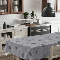 Mantel Hulehule Tex - Hule Anti manchas Impermeable Elegancia y Protección para tu Mesa - MARA GREY - details 0