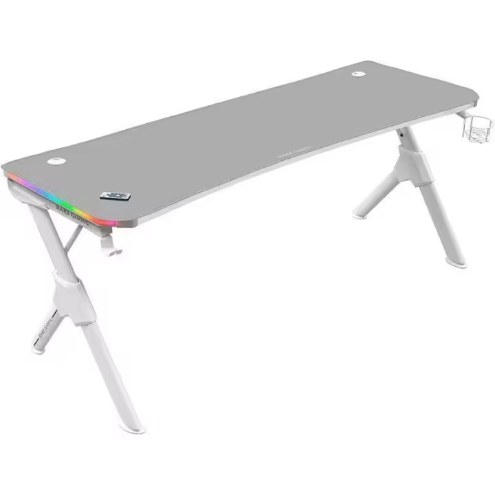 Mesa Gaming Mars Gaming MGDXLRGB/ 160 x 60 x 75cm/ Blanca - 1