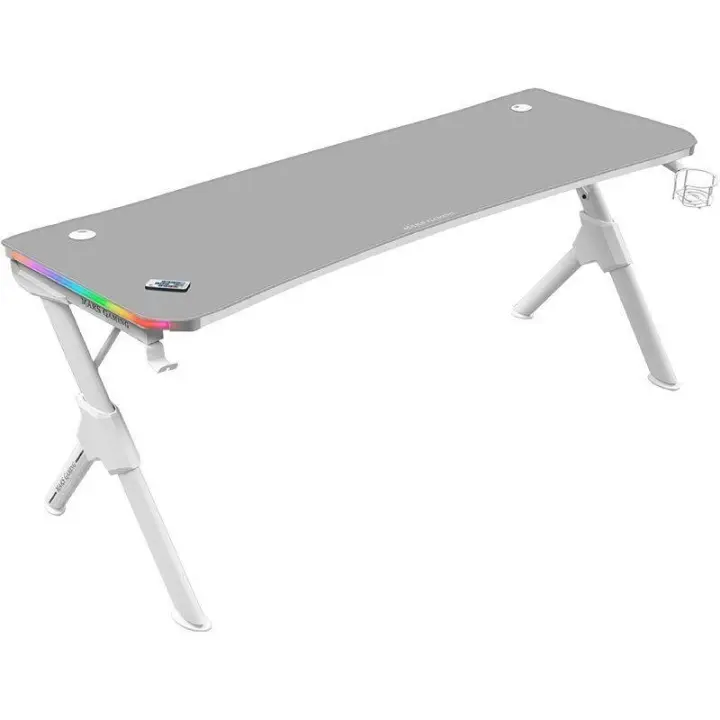 Mesa Gaming Mars Gaming MGDXLRGB/ 160 x 60 x 75cm/ Blanca - 1