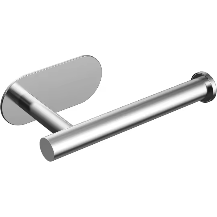 Toilet Roll Holder Self Adhesive, SUS 304 Stainless Steel Wall Mounted Toilet Paper Holder for Bathroom,Toilet, Kitchen,- No Drilling - 1