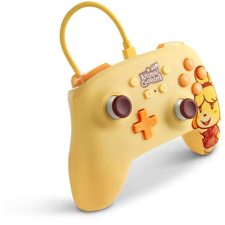 Mando con Cable Mejorado Power A Canela Switch - 1
