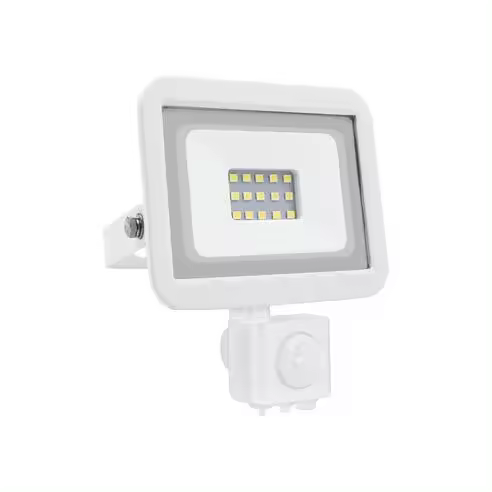 Proyector led con sensor blanco matel 10w - 1