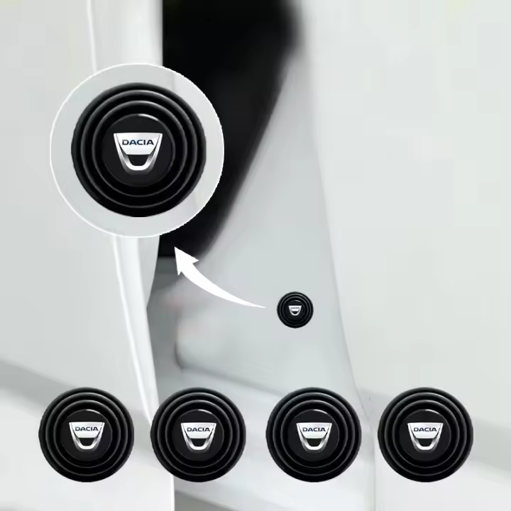 2/5/10Pcs Almohadillas De Aislamiento Acústico Para Puerta Y Maletero De Coche Para Dacia Logan Sandero Lodgy Dokker Stepway Mcv Adhesivo De Goma - 1