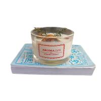 Venta de liquidación de velas | Velas aromáticas de eucalipto y naranja | Velas aromáticas de flores eternas para uso doméstico | Velas de soja naturales hechas a mano, regalos para hombres y mujeres | - details 2
