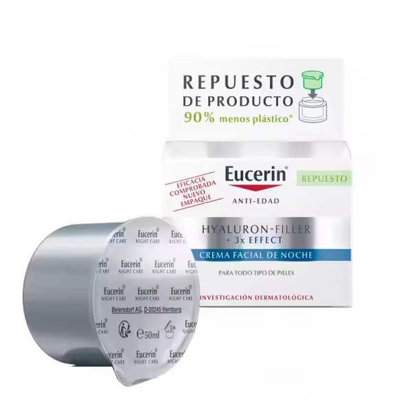 EUCERIN - Hyaluron-Filler Noche Recarga - Crema de Noche Antiedad - 1