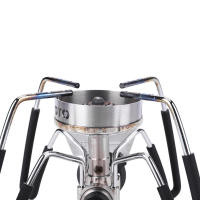 Cubierta De Quemador De Estufa Portátil Gather Fire Antigolpe De Gas Wok Ring Soporte Para Estufa Soto 310 Material De Acero Inoxidable - details 0