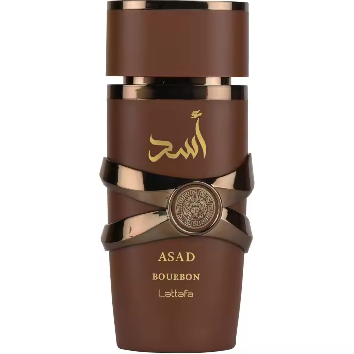 Lattafa Asad Bourbon Eau de Parfum 100ml Hombre – Perfume Árabe Intenso, Dulce y Elegante de Noche - 1