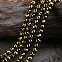Piedras De Obsidiana Naturales Para Joyería 6/8/10/12mm Esferas Ligeras Para DIY Pulseras Y Collares Material De Piedra - details 2