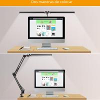 Lámpara De Escritorio LED Sin Escala Dimmable Luz De Monitor USB Para Oficina Estudio Lectura Fijación De Iluminación - details 13