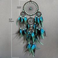 1pcs Colgante De Soñador De Árbol De La Vida Azul Estilo Bohemio Decoración Para El Hogar Y Las Paredes Regalo Para El Nuevo Hogar - details 4