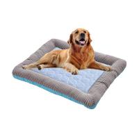 Alfombra De Enfriamiento Para Perros Y Gatos Material De Seda Hielo Suave Para Verano Cama De Playa Para Mascotas - details 0
