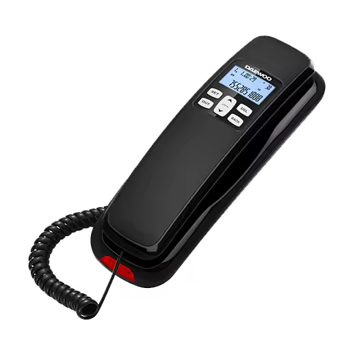 Teléfono Daewoo DTC-160 color negro (NUEVO) - 1