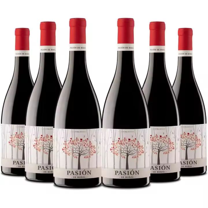 Nuevos Vinos - Pack 6 Pasión de Bobal Tinto 75 Cl Bodegas Sierra Norte - Experiencia Única Enológica - 1