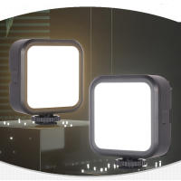Luz De Video LED Portátil Recargable Para Fotografía DSLR Camcorder Gopro Vlog 3 Colores 3000K-7000K Mini Luz De Ambiente Para Cámara - details 5