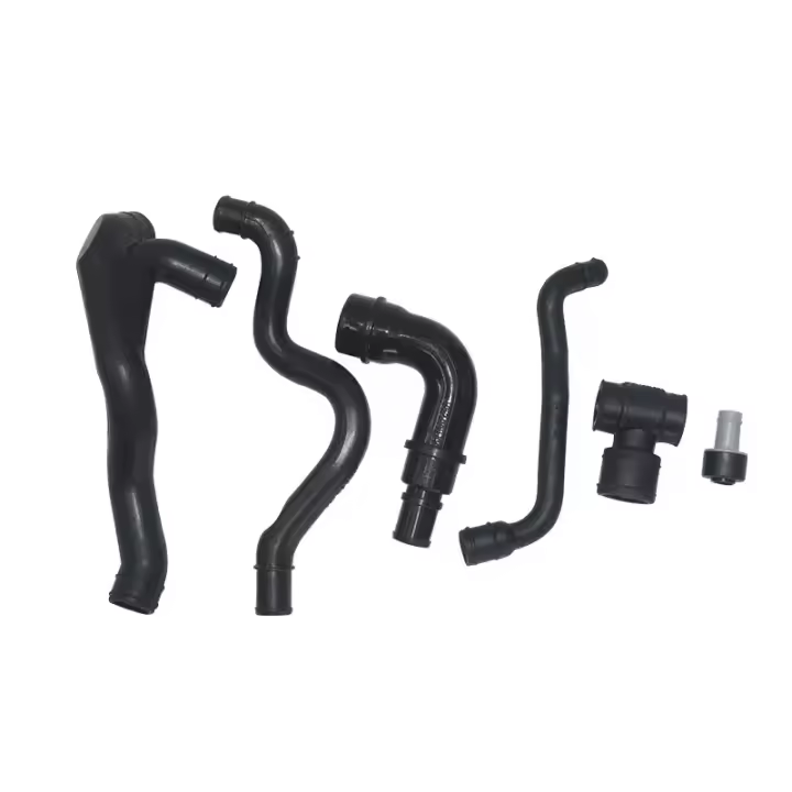 Kit De 6 Piezas Para Motor Audi VW Golf Crankcase Breather Hose 06A103213F Tubo De Ventilación Para Motor 1.8T Material Plástico - 1