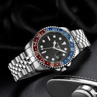 Reloj De Lujo Para Hombre Calidad Superior Reloj De Pulsera De Acero Inoxidable Para Negocios Con Fecha Automática Y Manecillas Luminosas Resistente Al Choque Y Agua Regalo Ideal - details 13