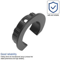Tubo Frontal Plegable Para Patinete Eléctrico Xiaomi Mijia M365 Pieza De Repuesto Negro Clavija De Seguro Redondo - details 16