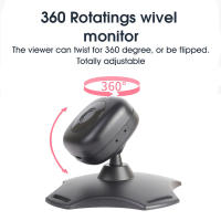 Monitor De Bebé WiFi Cámara De Vehículo Con Visión Nocturna Rotación De 360° Espejo Para Asiento Trasero Sin Cable Resolución SD 720P - details 12